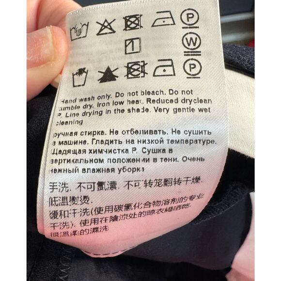 Escada Sport NWT Virgin Wool Pants in Navy Size 38 or US 8 - Picture 8 of 8